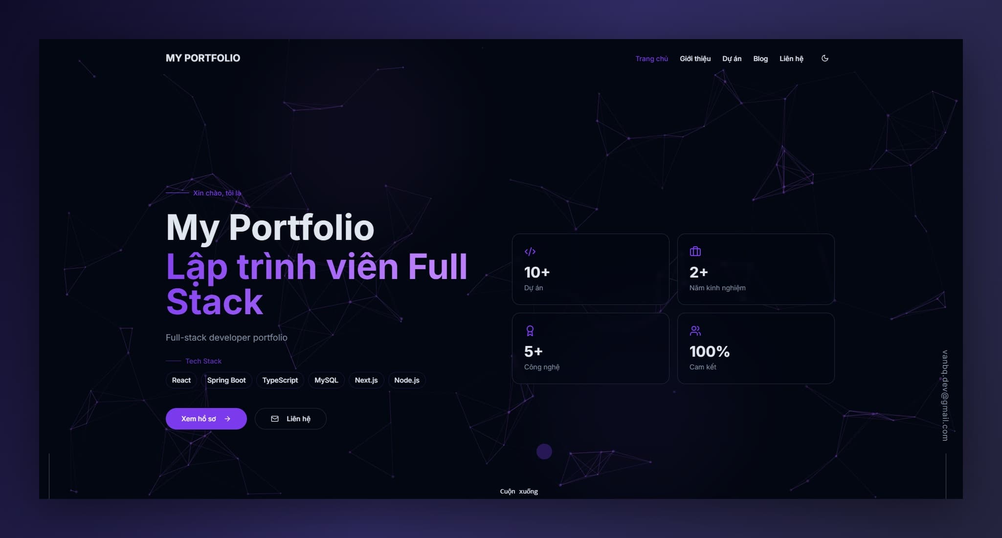 Portfolio Cá Nhân V3 detail 3