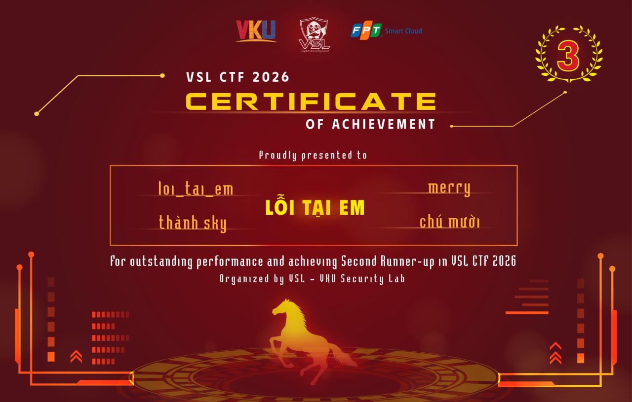 Chủ nhiệm CLB Hacker VKU